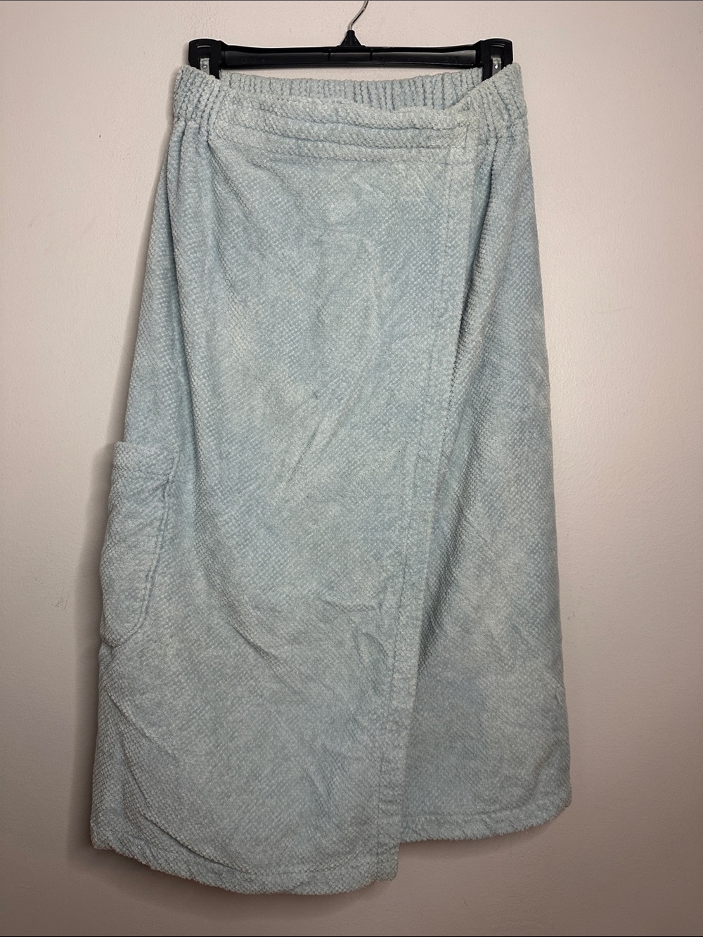 Light Blue Wrap Skirt - Women